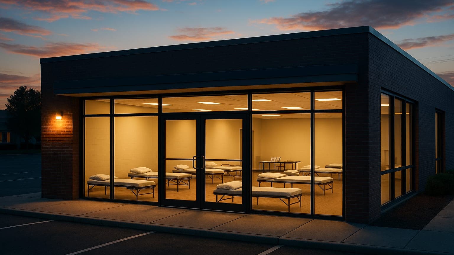 French Initiative Transforms Empty Offices Into Overnight Shelters