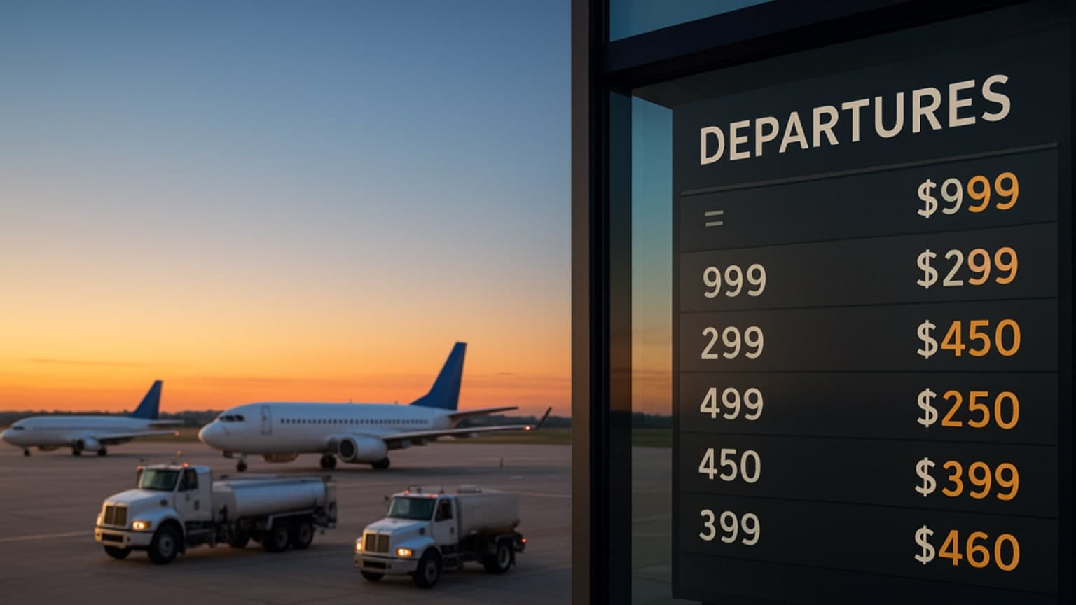 Jet Fuel Prices Drop, But Airfare Relief Remains Elusive