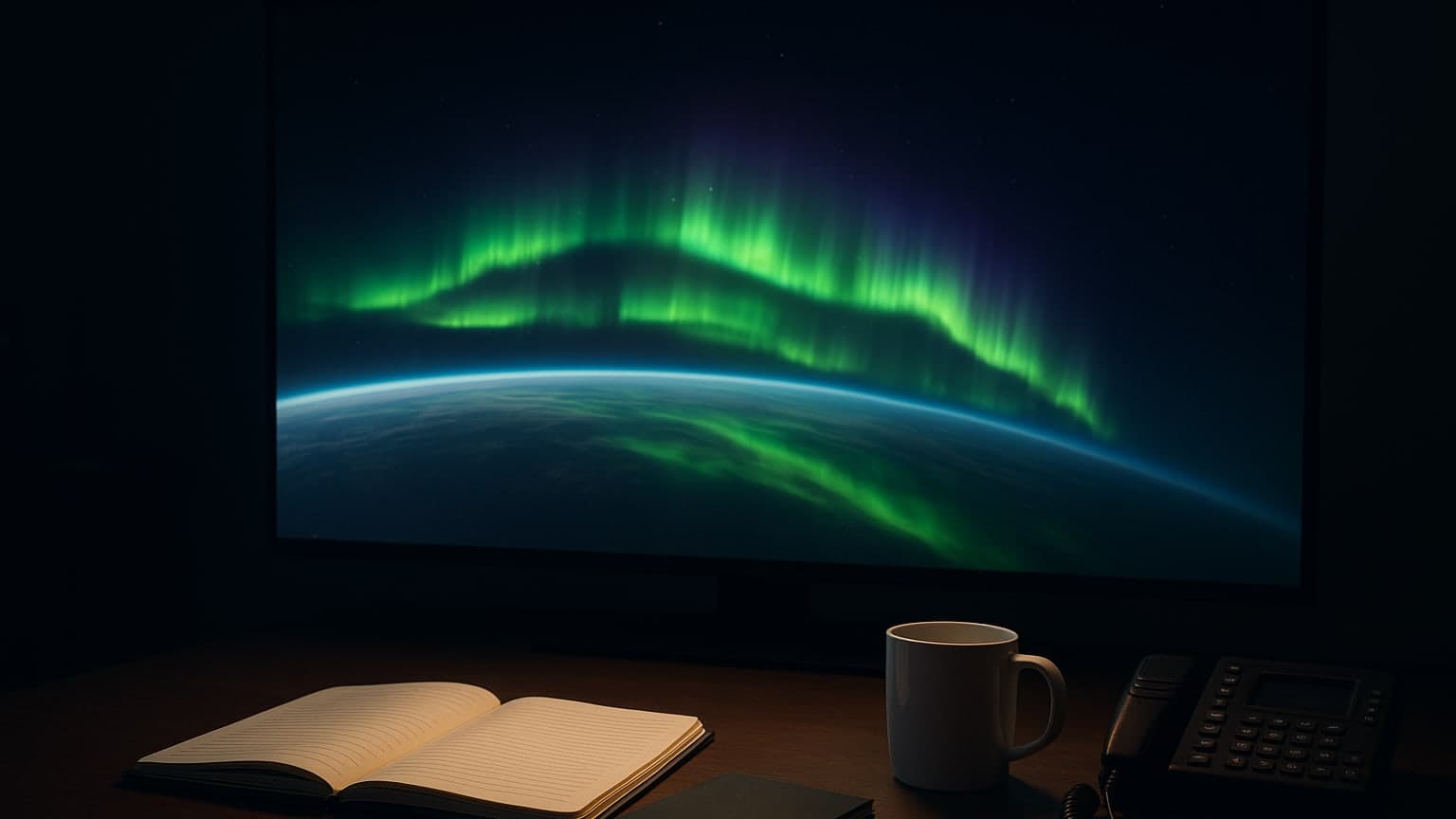 NASA Astronaut Captures Mesmerizing Southern Lights From Space