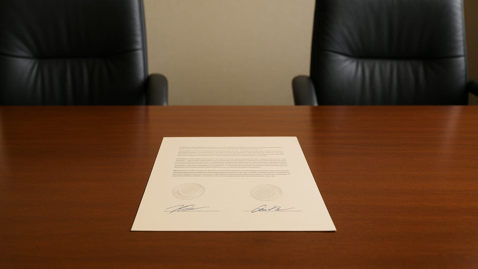 Trump Signs Preliminary Agreement to End Iran War