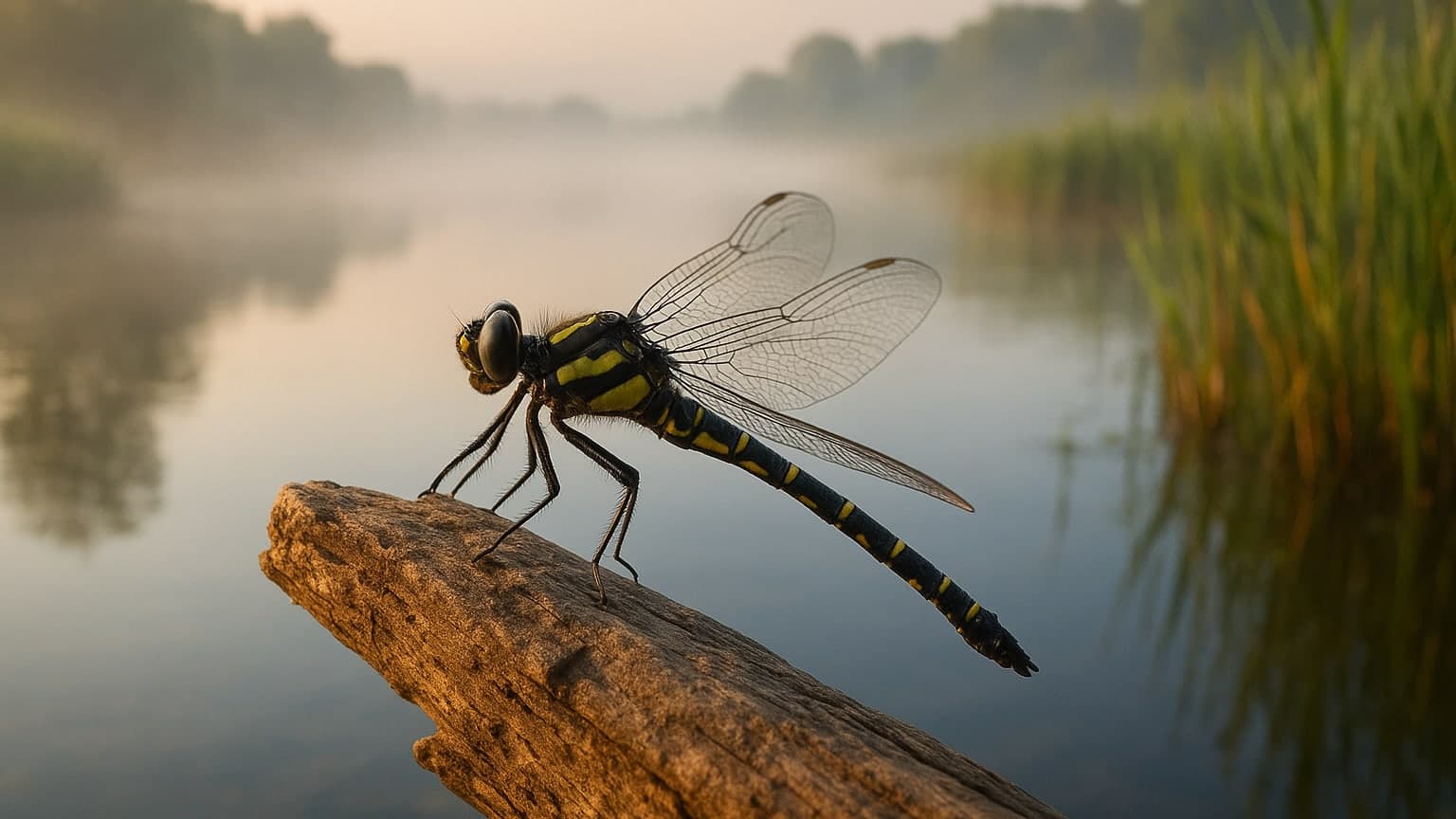 Britain's Longest Dragonfly Hitches Ride on Woman's Thumb