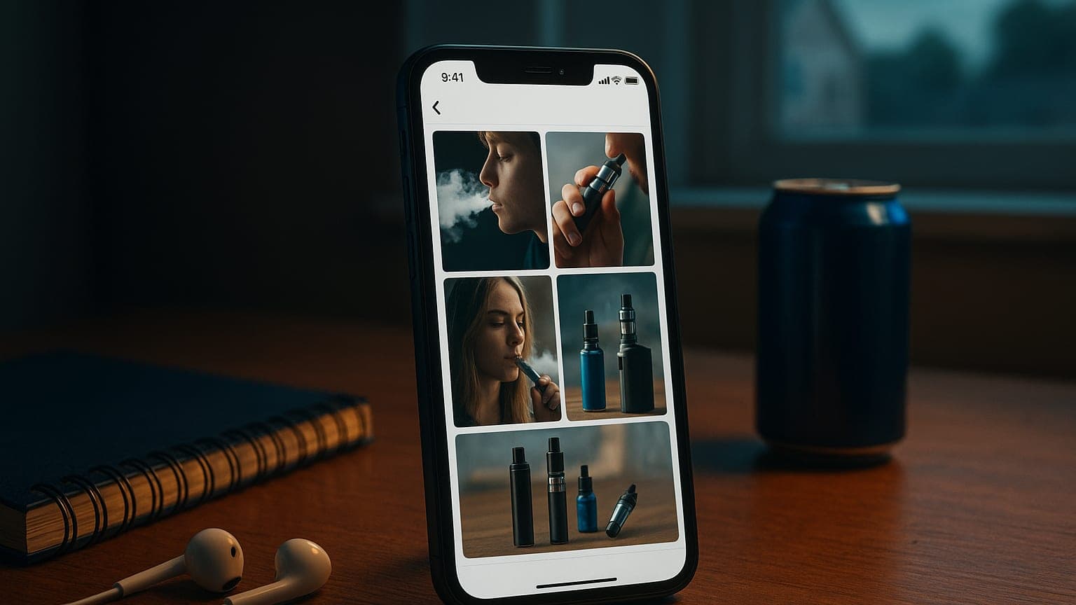 TikTok Vaping Videos Normalize Dangerous Habit Among Teens