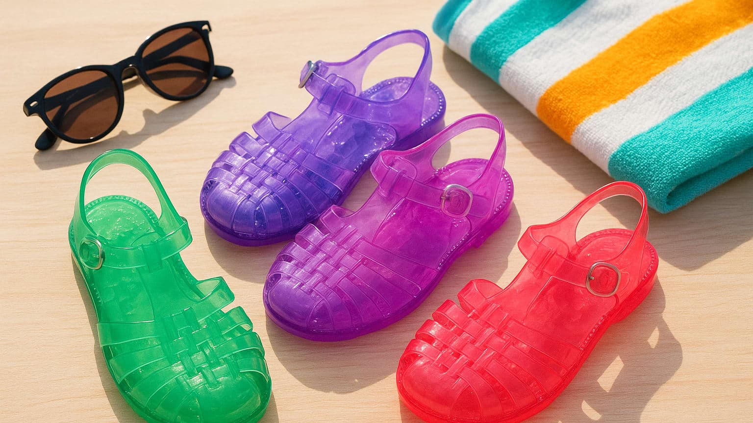 Jelly Shoes Make Chic Comeback This Summer