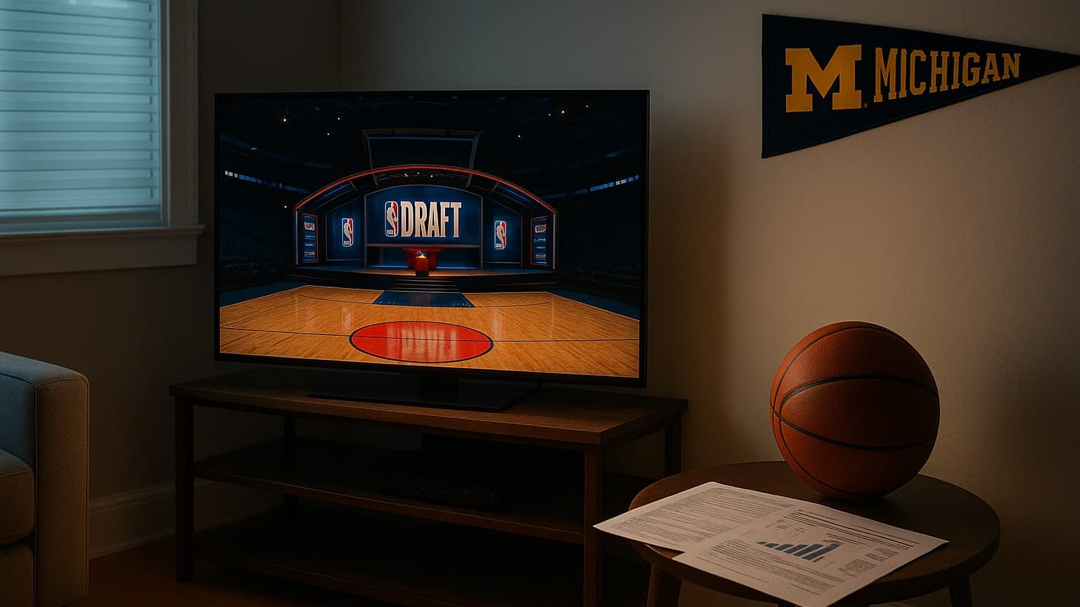 Mavs Select Michigan's Johnson with Ninth Pick