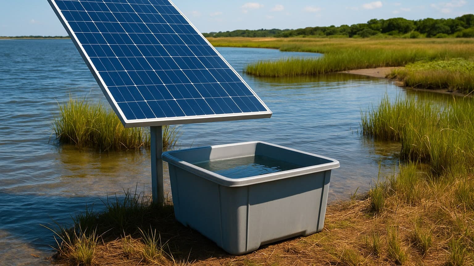 Solar Device Produces Fresh Water Cheaper Than Bottled