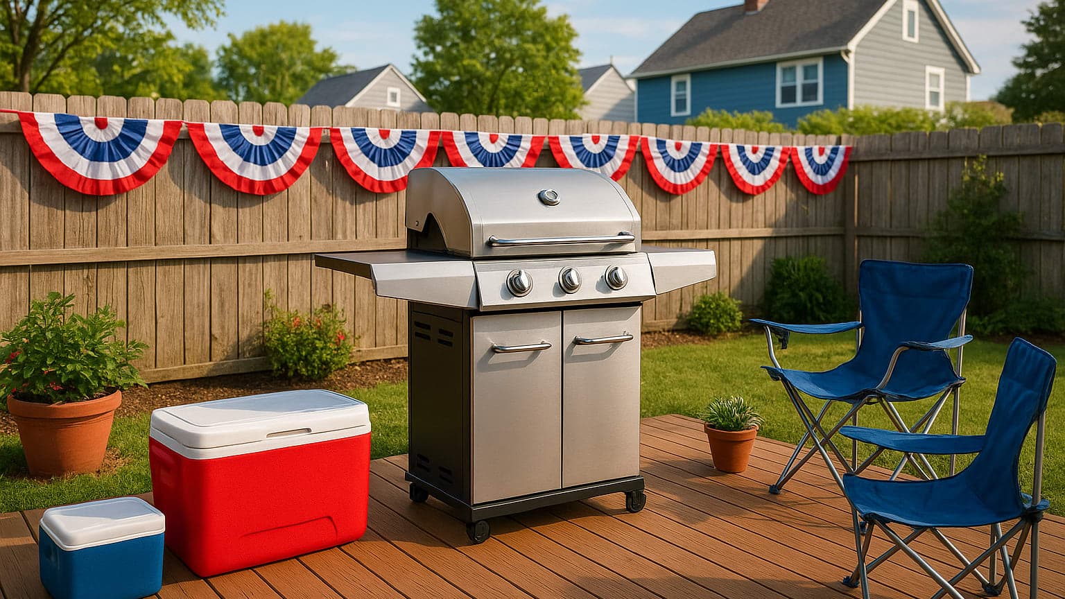 Stars Fire Up Grills for Independence Day Weekend