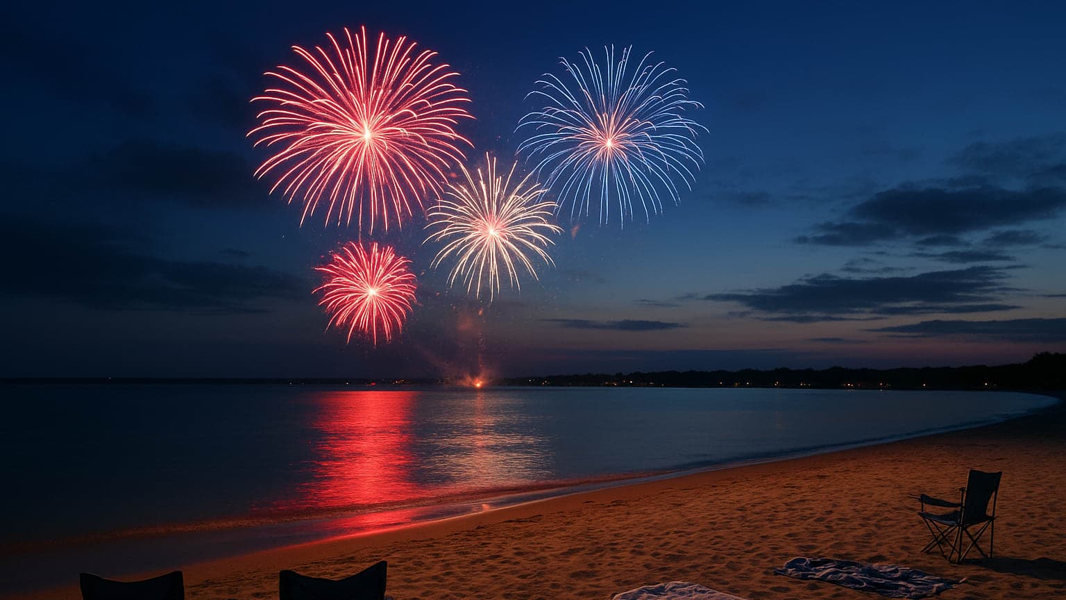 Trump Marks Nation's 250th Birthday with Fireworks Display