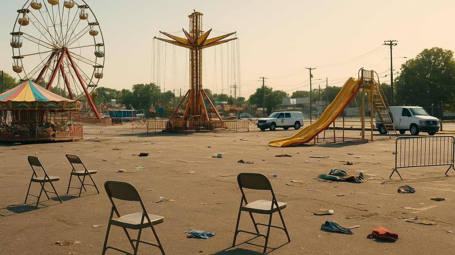 Tensions Flare at Great American State Fair Evacuation