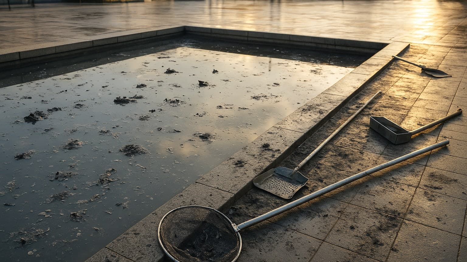 Reflecting Pool Cleanup Underway After July Fourth Fireworks