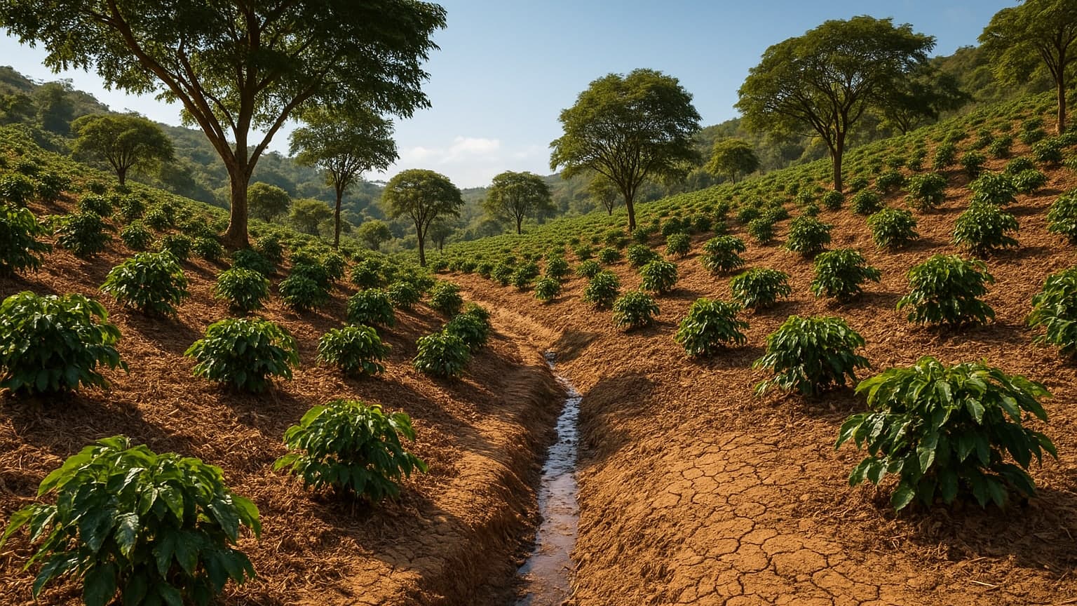 Ugandan Coffee Farmers Combat Drought with Regenerative Methods