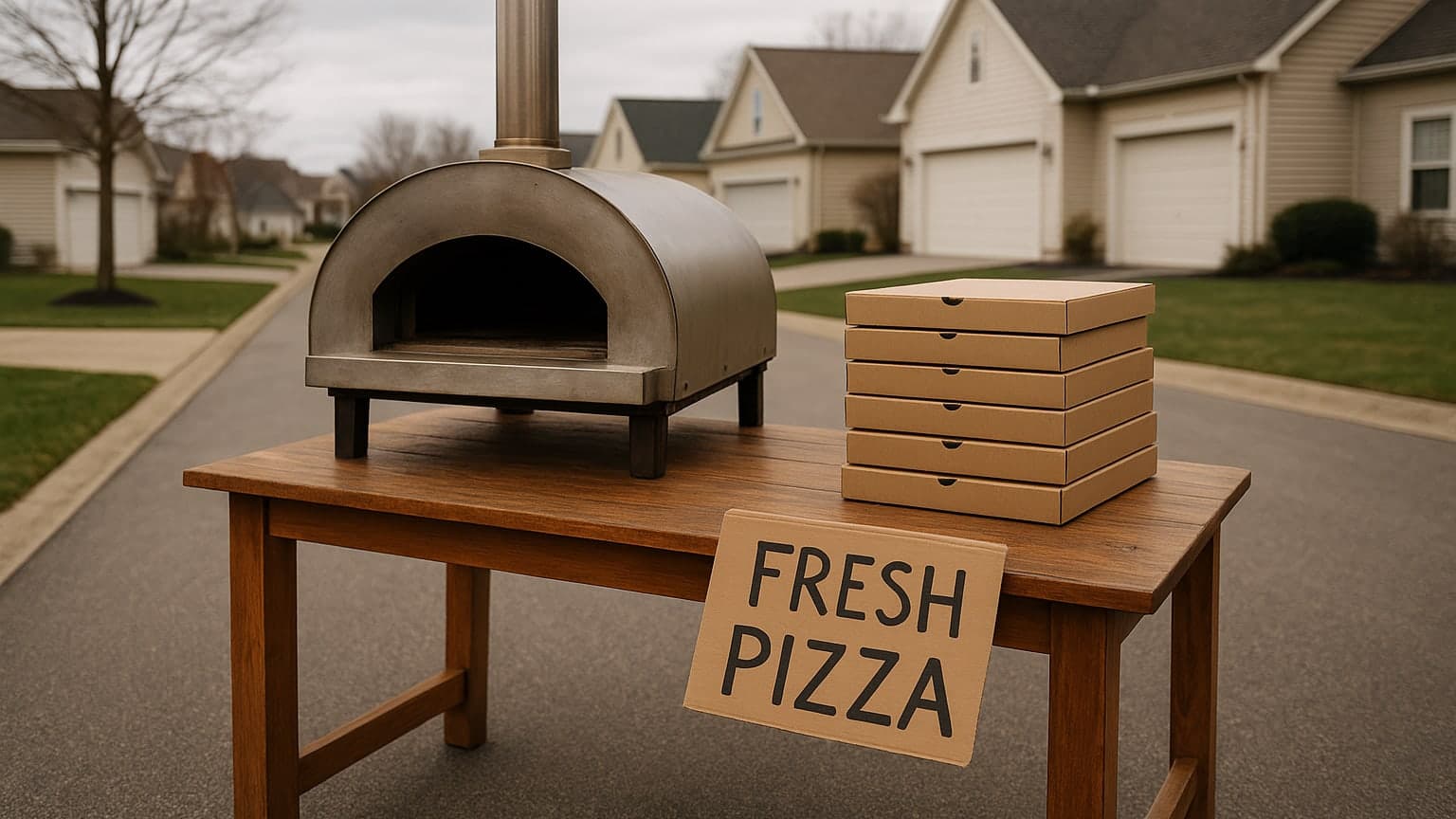 Priscilla Presley's Son Launches Pizza Business from Driveway