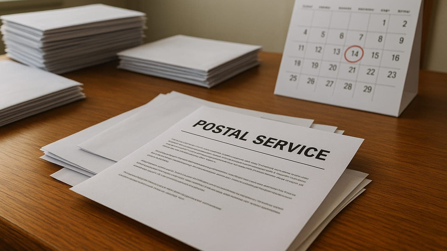 24 Primary Ballots in Limbo Over Postal Service Dispute