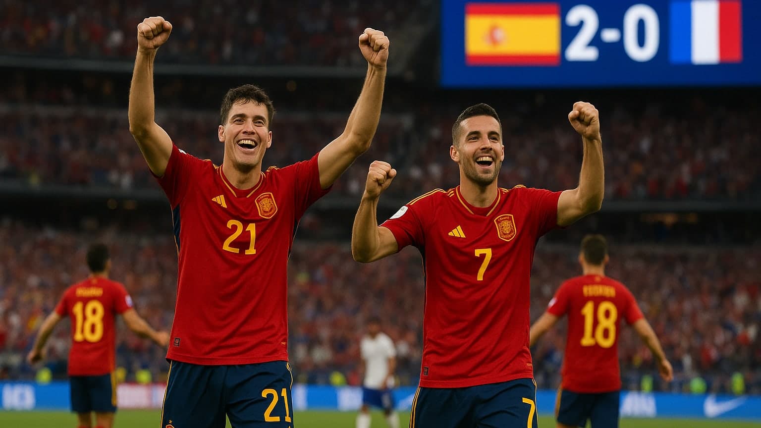 Spain Defeats France 2-0, Advances to World Cup Final