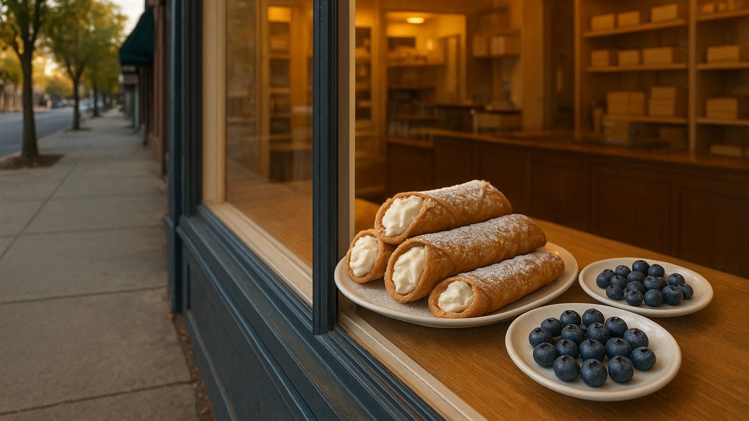 Hammonton Teen's Blueberry Cannoli Idea Becomes Beloved Shop