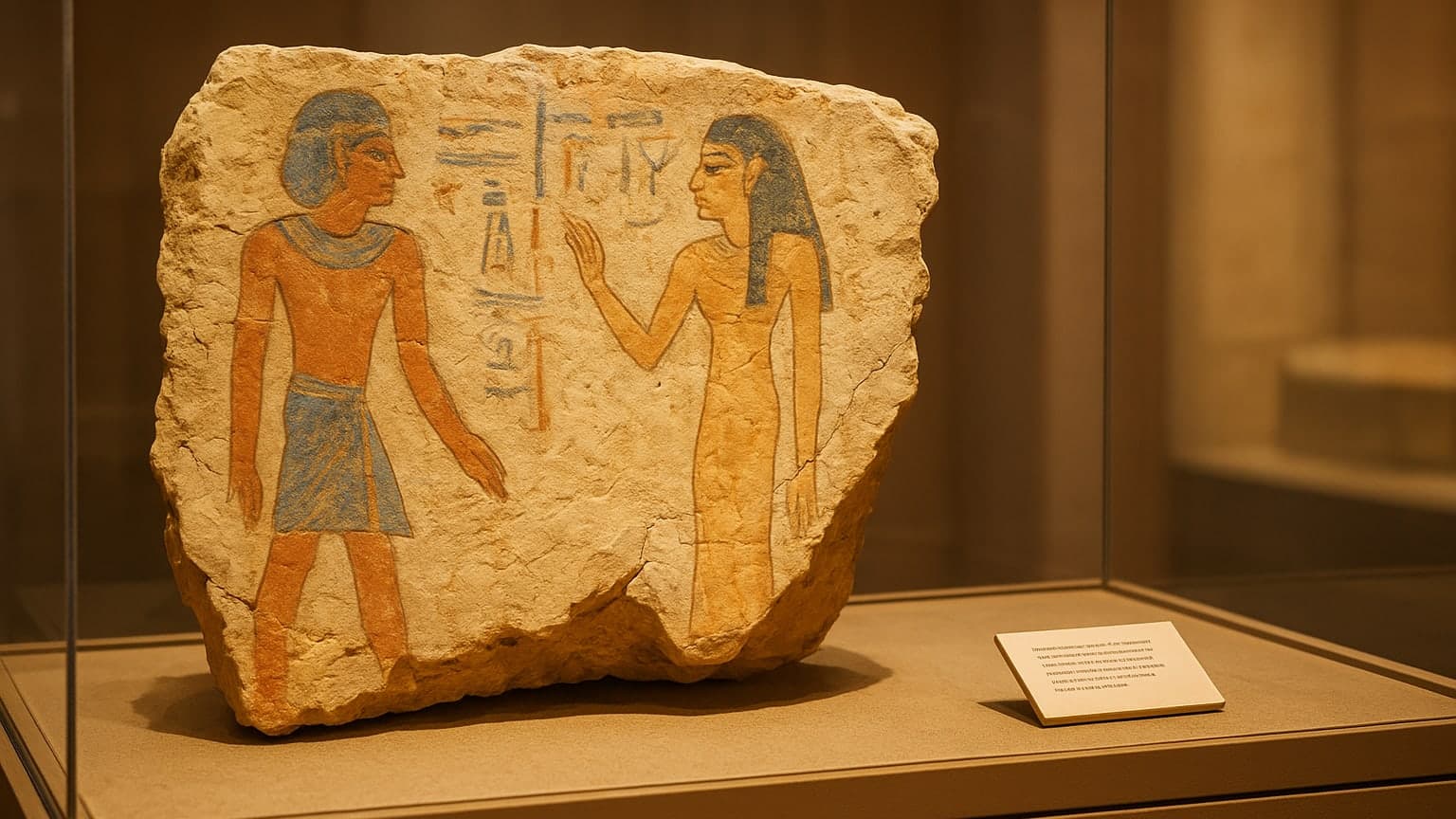 Ancient Tomb with Preserved Frescoes Unearthed in Luxor