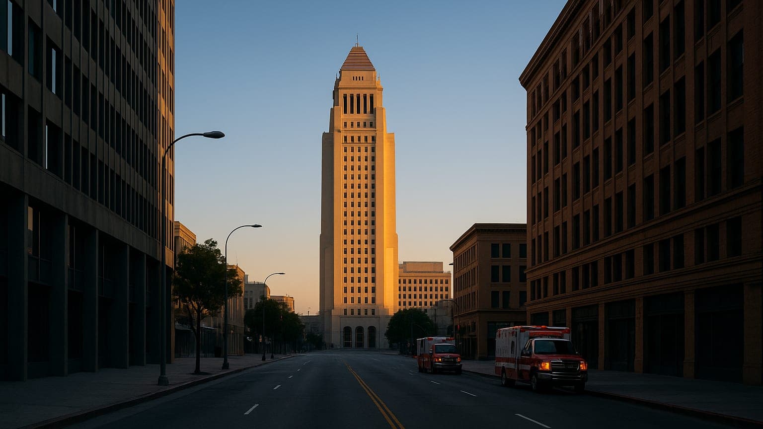 Person Dies After Jumping from Los Angeles City Hall