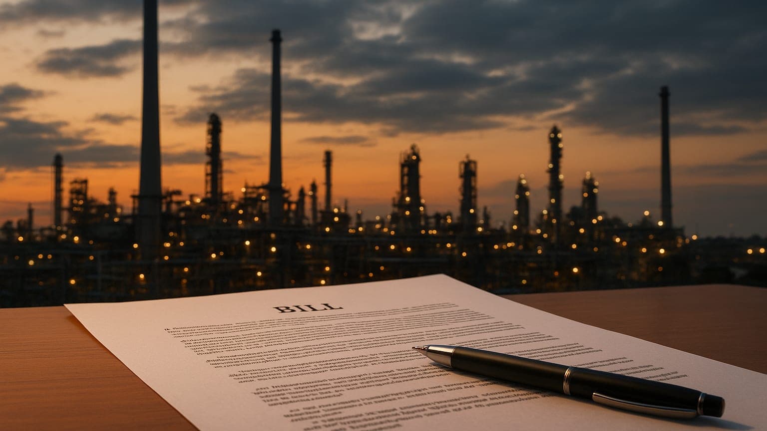 Lawmakers Push Tax on Oil Company Windfall Profits