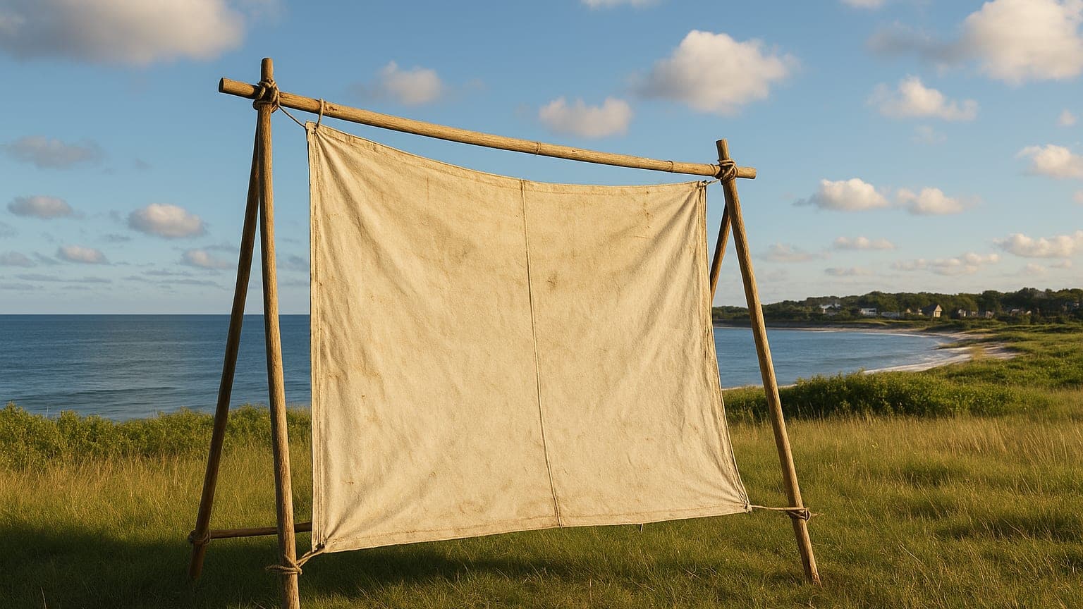 Father and Son Share Alaskan Blanket Toss Tradition