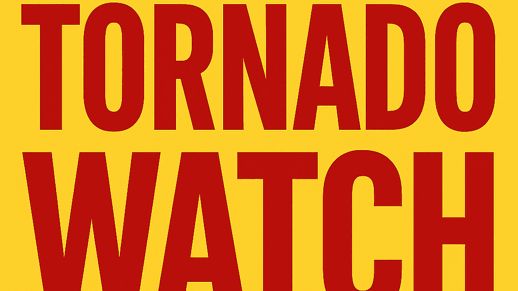 South Jersey Tornado Watch In Effect Through 9pm Saturday