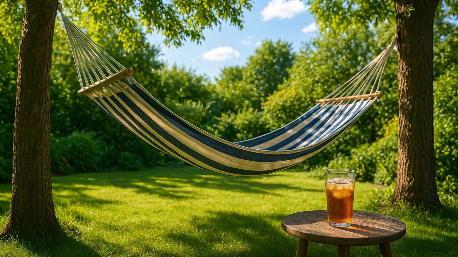 Celebrities Mark National Hammock Day in Style