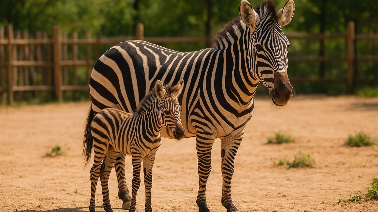 Cape May County Zoo Welcomes Baby Zebra