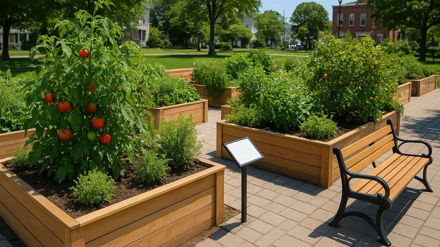 German Town Transforms Public Spaces Into Free Food Gardens