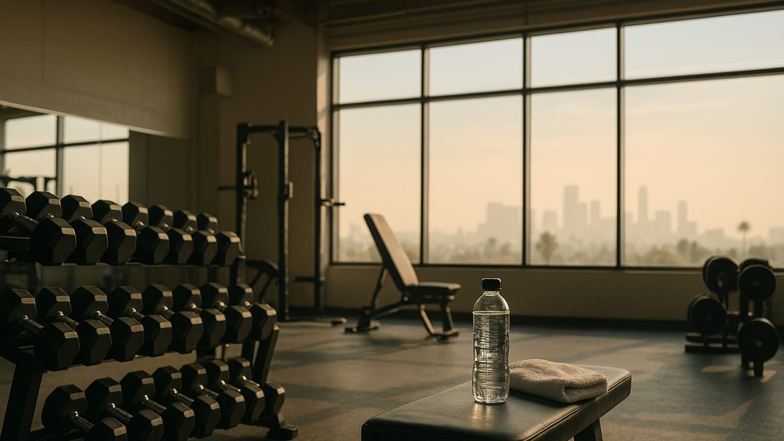 Aaron Rodgers Preps for Final NFL Season at L.A. Gym