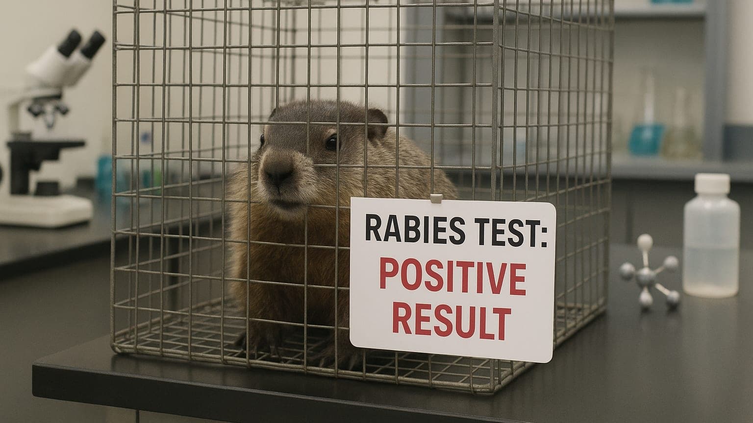 Mullica Groundhog Confirmed Positive for Rabies
