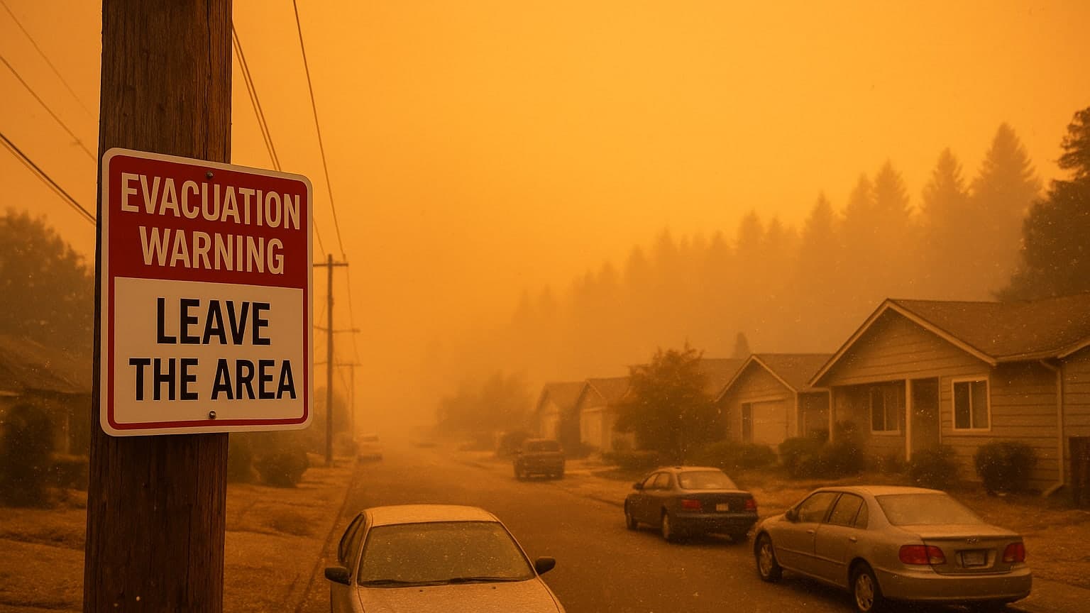 Spokane Evacuates Thousands as Three Wildfires Threaten City