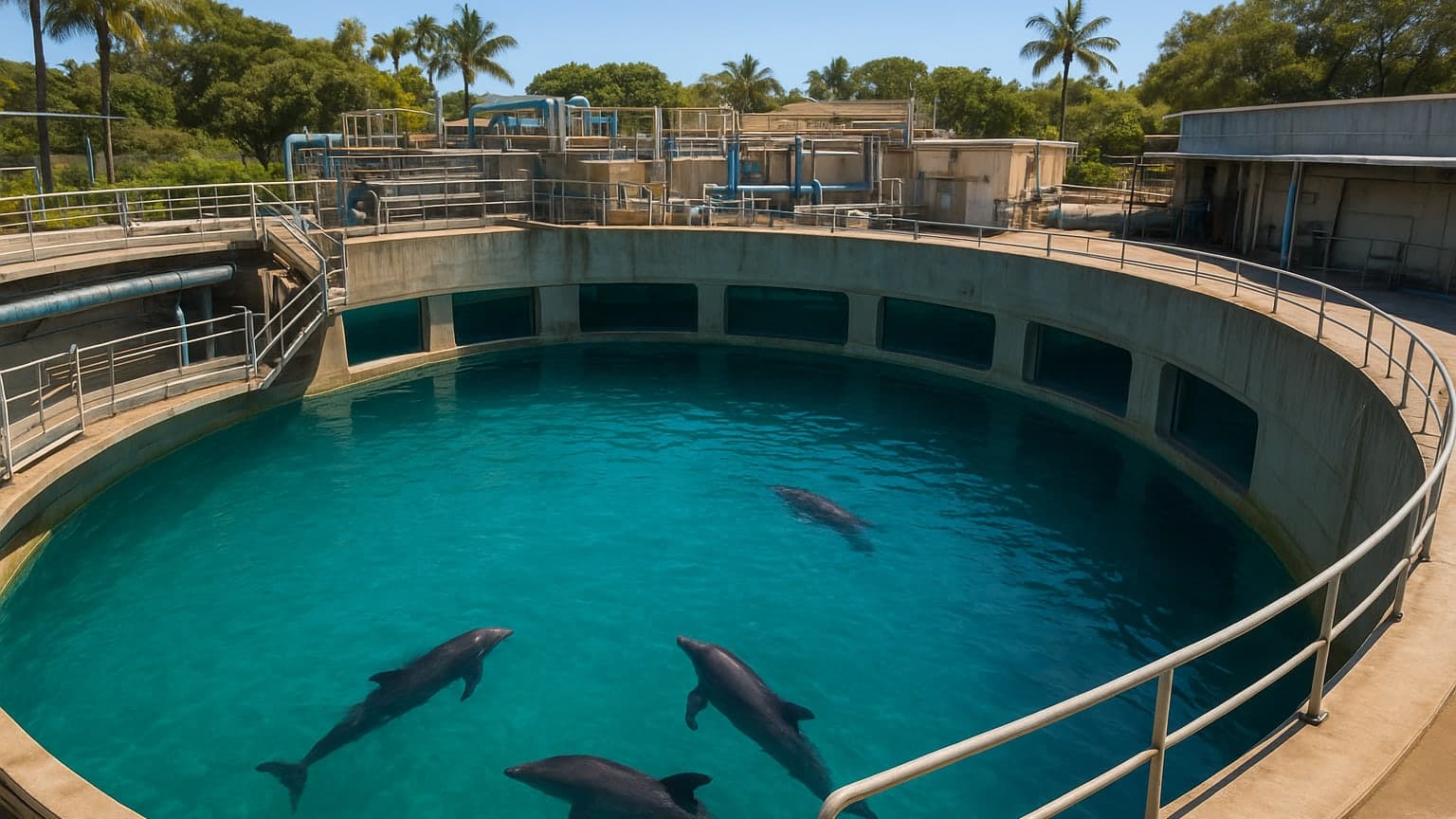SeaWorld San Antonio Welcomes Seven Rescued Beluga Whales