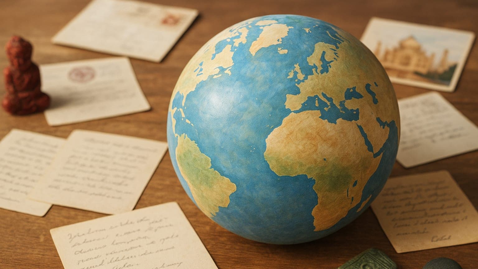 Glass Globe Unites 16,000 Across Continents