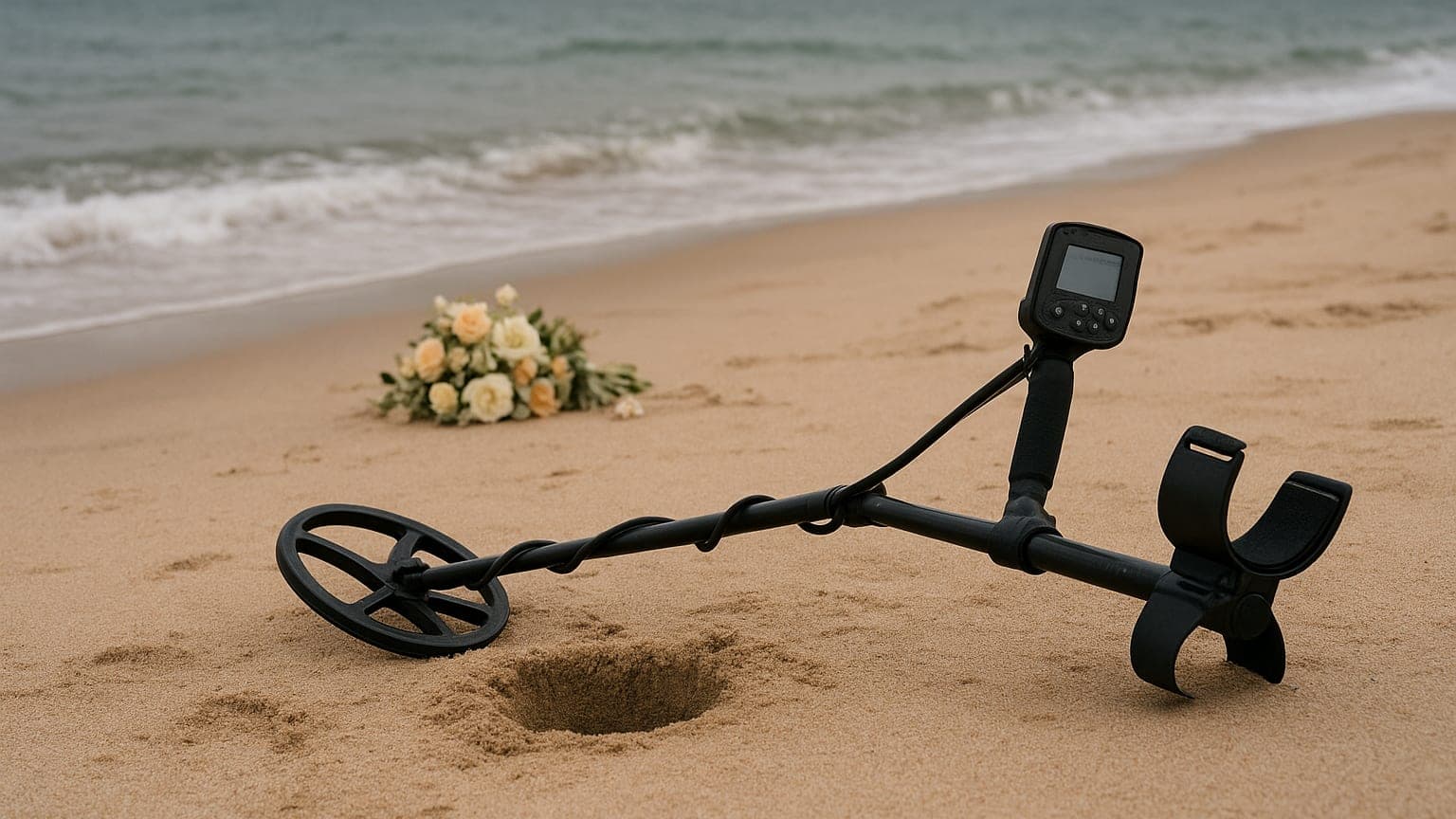 Beach Wedding Saved by Metal Detector Volunteer