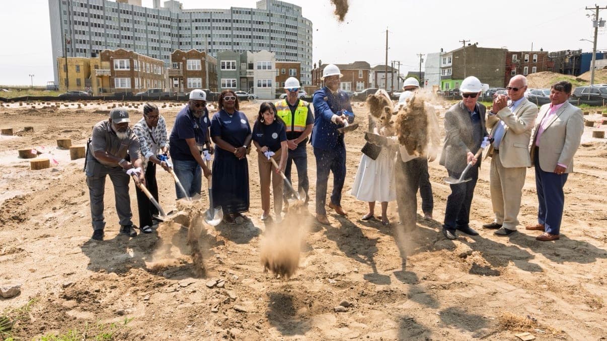 Ground Breaks on 38 New Townhomes Coming To Atlantic City