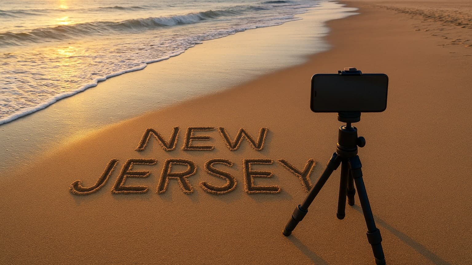 Teen with Down Syndrome Builds Business Writing Messages in Sand