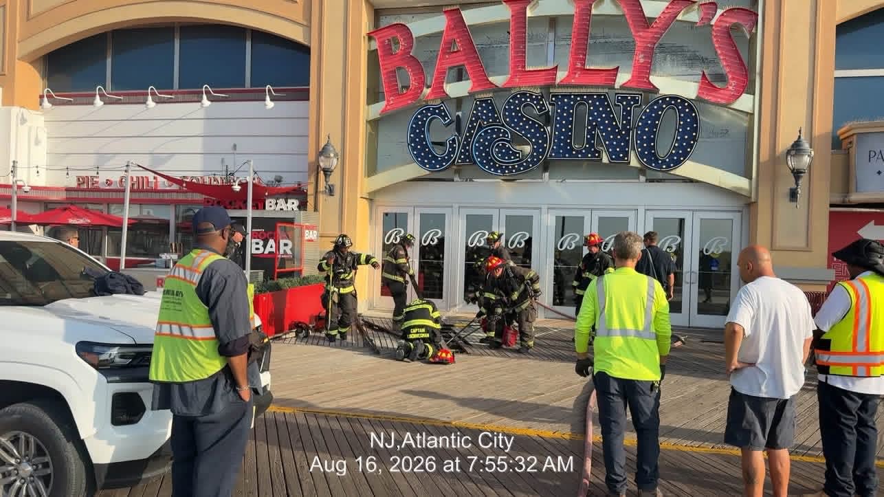 Atlantic City Boardwalk Fire Contained