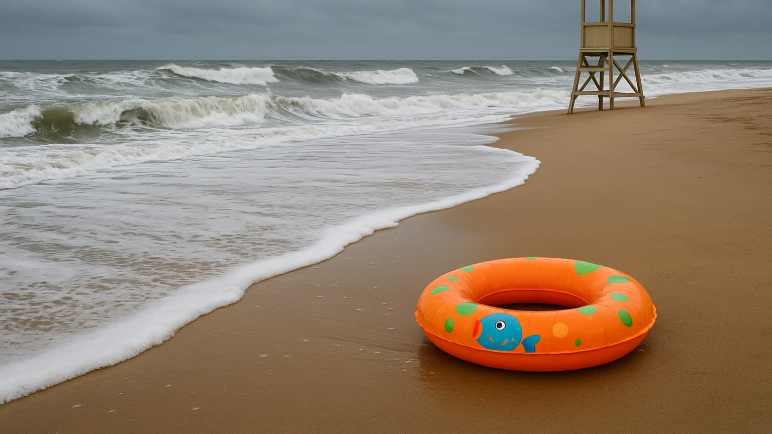 Off-Duty Lifeguard Rescues Child from Dangerous Currents