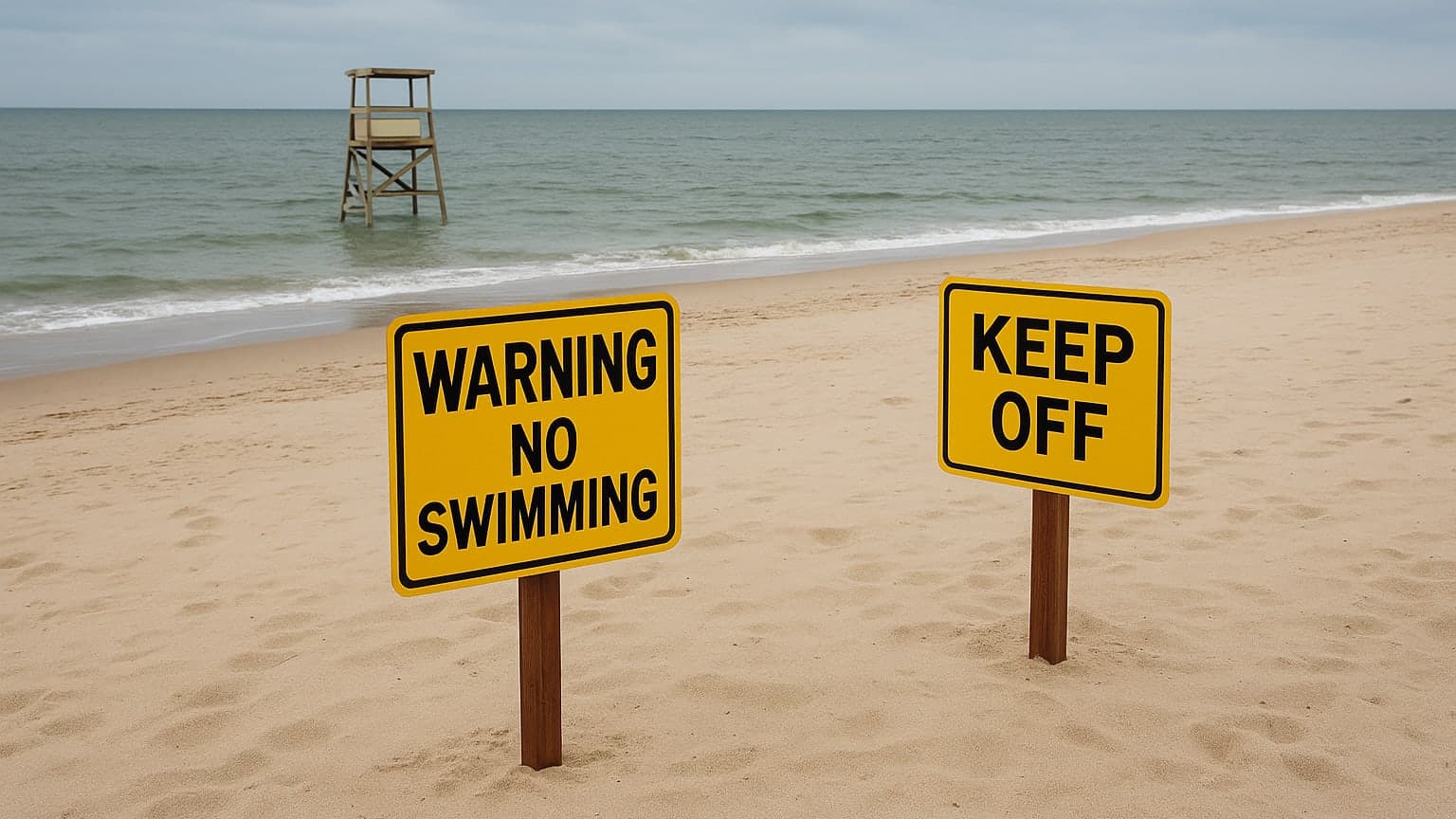 Swimming Advisories Issued at 12 Jersey Shore Beaches