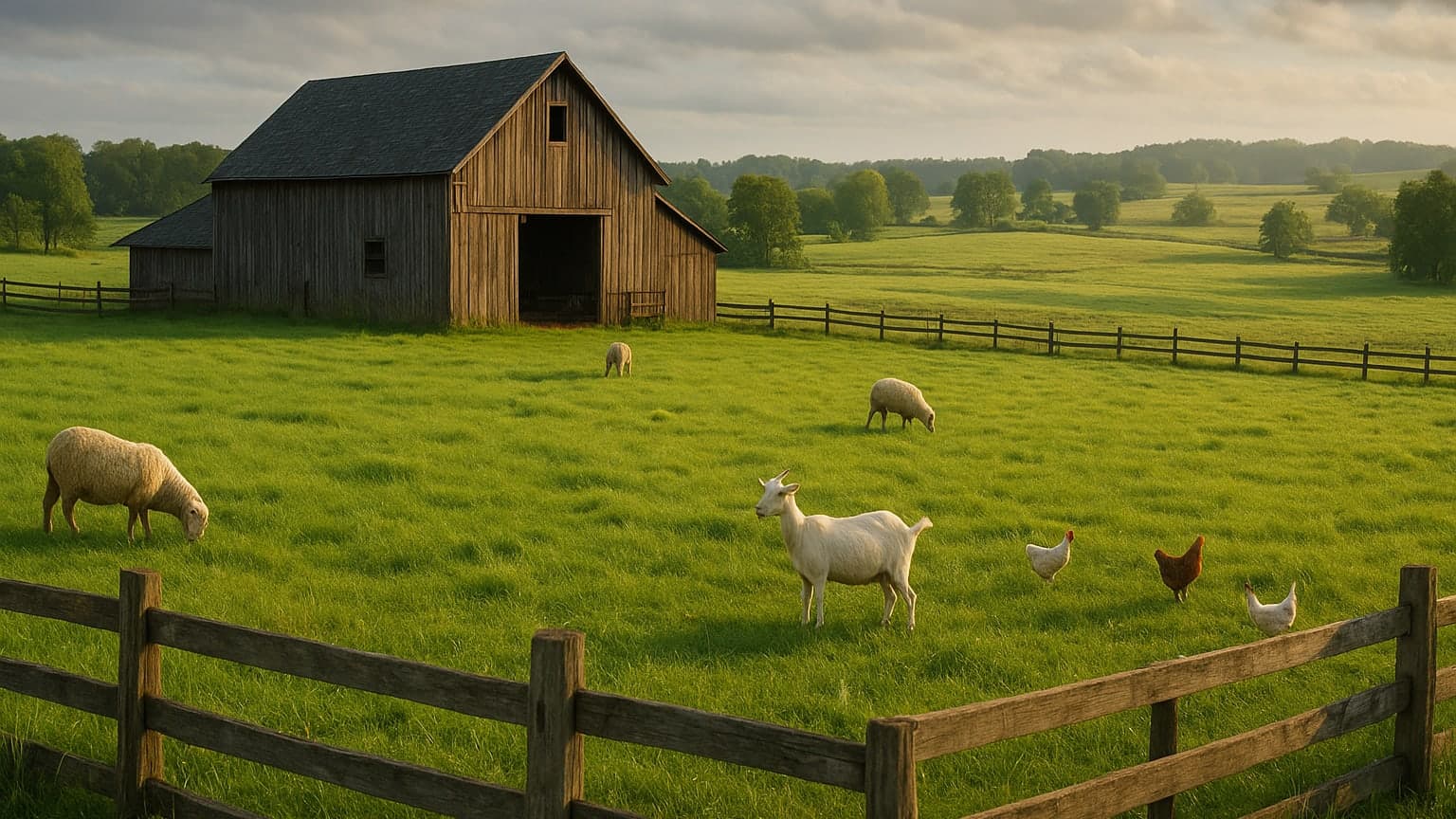 Austrian Couple Finds Purpose Running Farm Animal Sanctuary