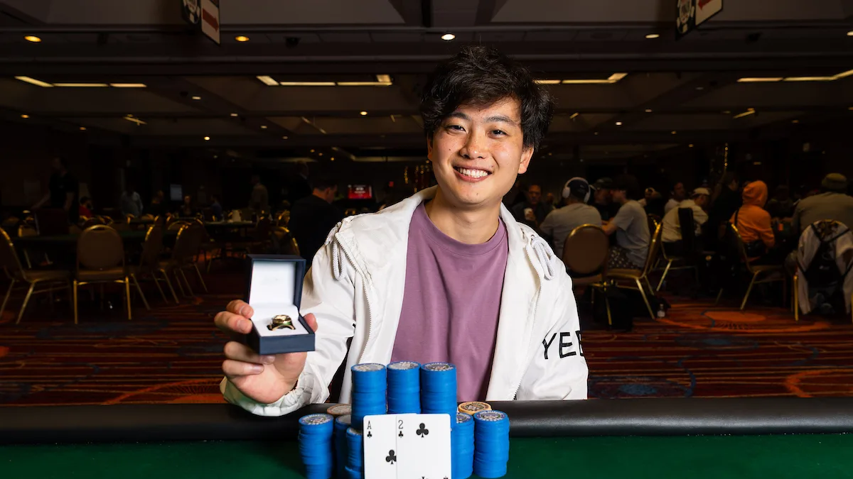Brian Luo Wins WSOP Circuit Main Event at Harrah’s Atlantic City, Takes Home $189,145