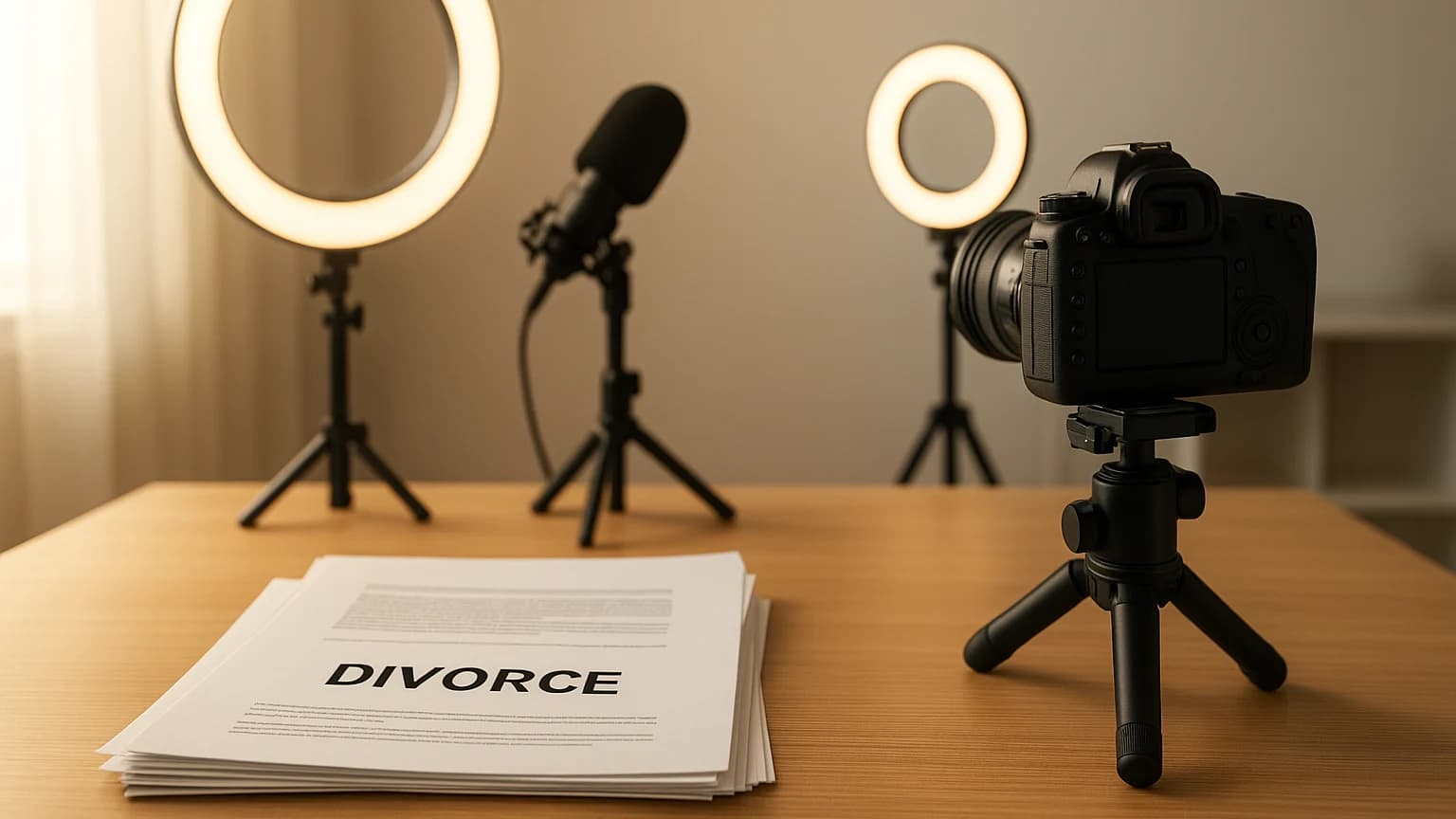 Influencers Agree to Film Content During Divorce Proceedings
