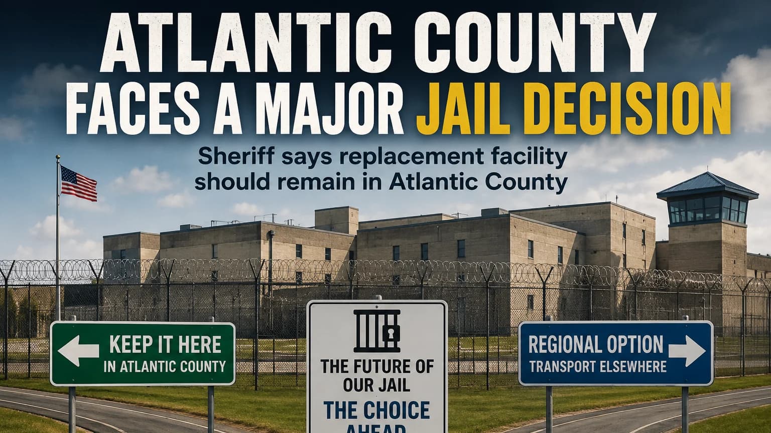 Atlantic County Faces Major Jail Decision; Sheriff Says Keep Replacement Facility Local