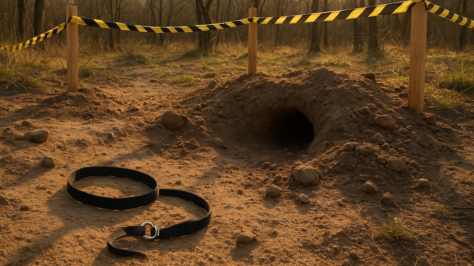 Terrier Rescued After Two Days Trapped in Badger Burrow