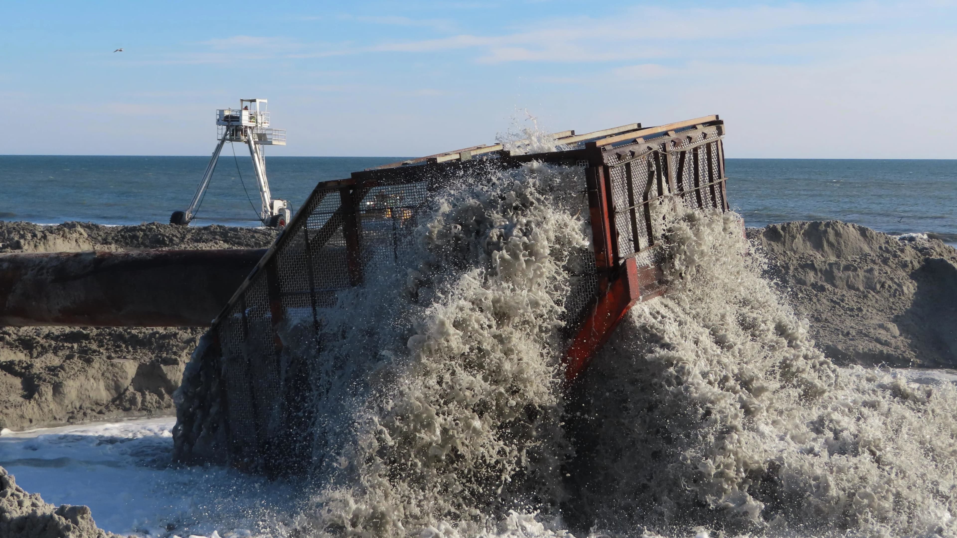 After Two Months of Sand Pumping, Ocean City's $19.5M Beach Project Nears Completion
