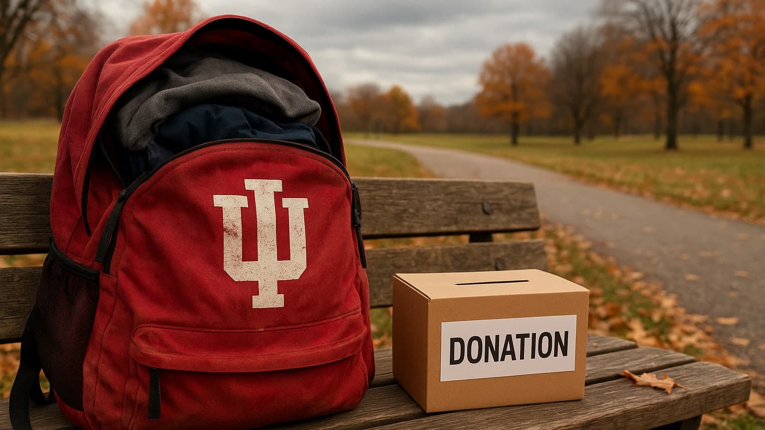 IU Backpack Leads Graduate to Rescue Homeless Former Hoosier Star