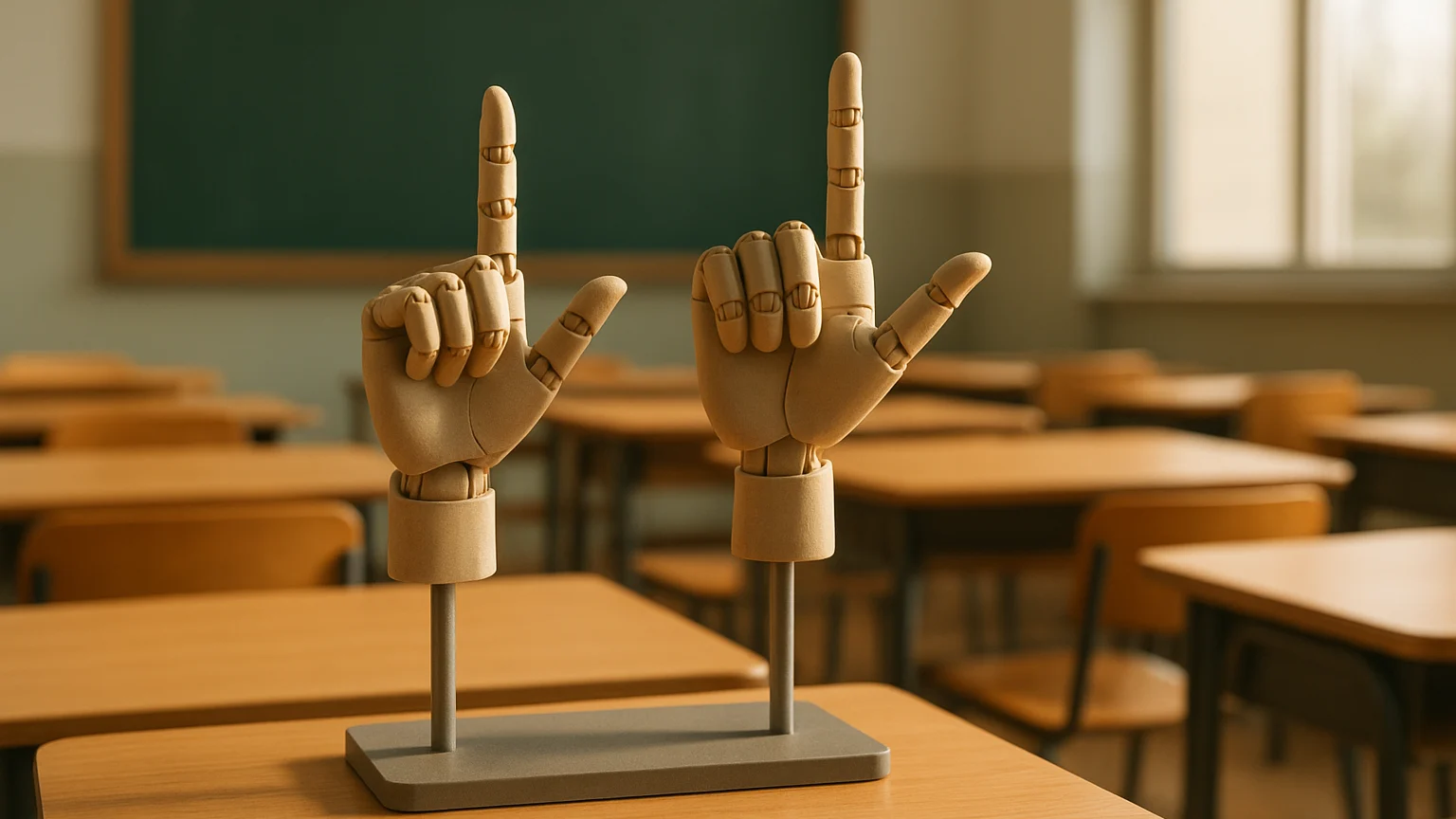 Robotic Hands Bring Sign Language to Kenyan Classrooms