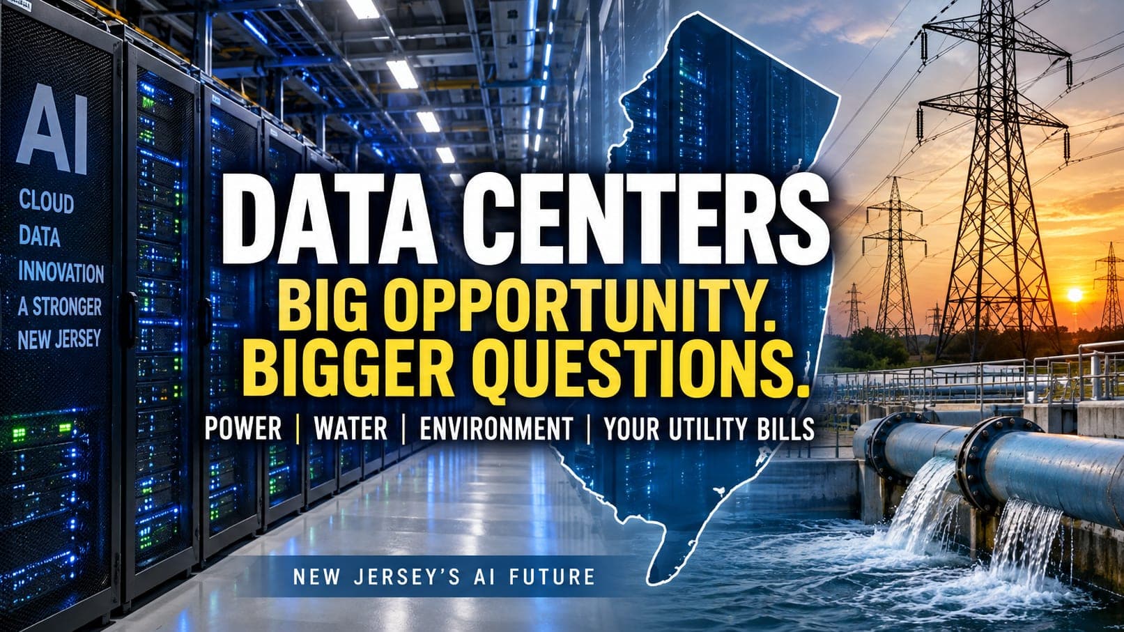 Rowan Wants Answers on Data Centers as New Jersey Confronts AI Boom
