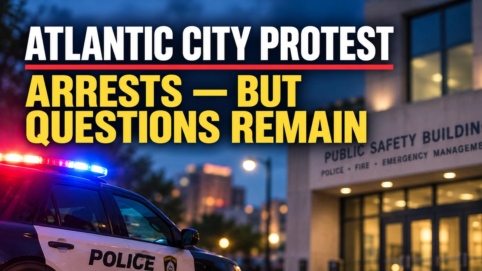 Five Reported Arrested at Atlantic City ICE Protest as Questions Remain About Confrontation