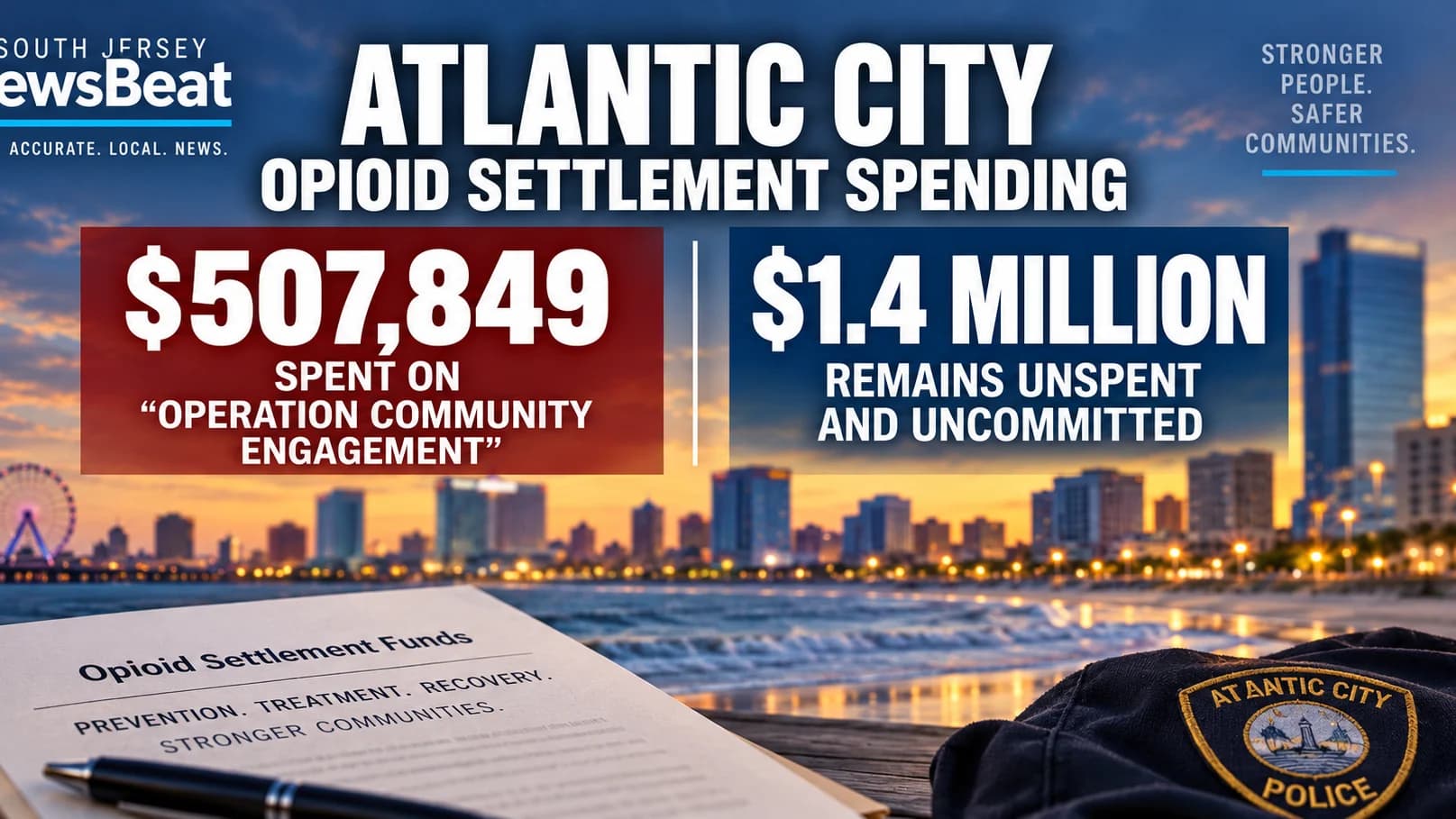 Atlantic City Reports Spending $508K in Opioid Settlement Money on ‘Community Engagement’