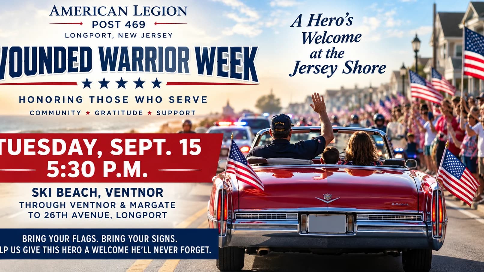 From Baghdad to U.S. Army: Wounded Warrior to Receive Jersey Shore Hero’s Welcome Tuesday