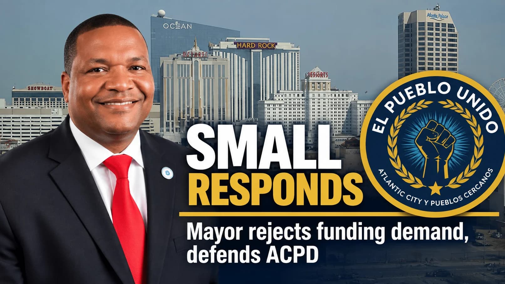 Small Rejects El Pueblo Unido Funding Demand, Says Anger Over ICE Is Directed at Wrong Target